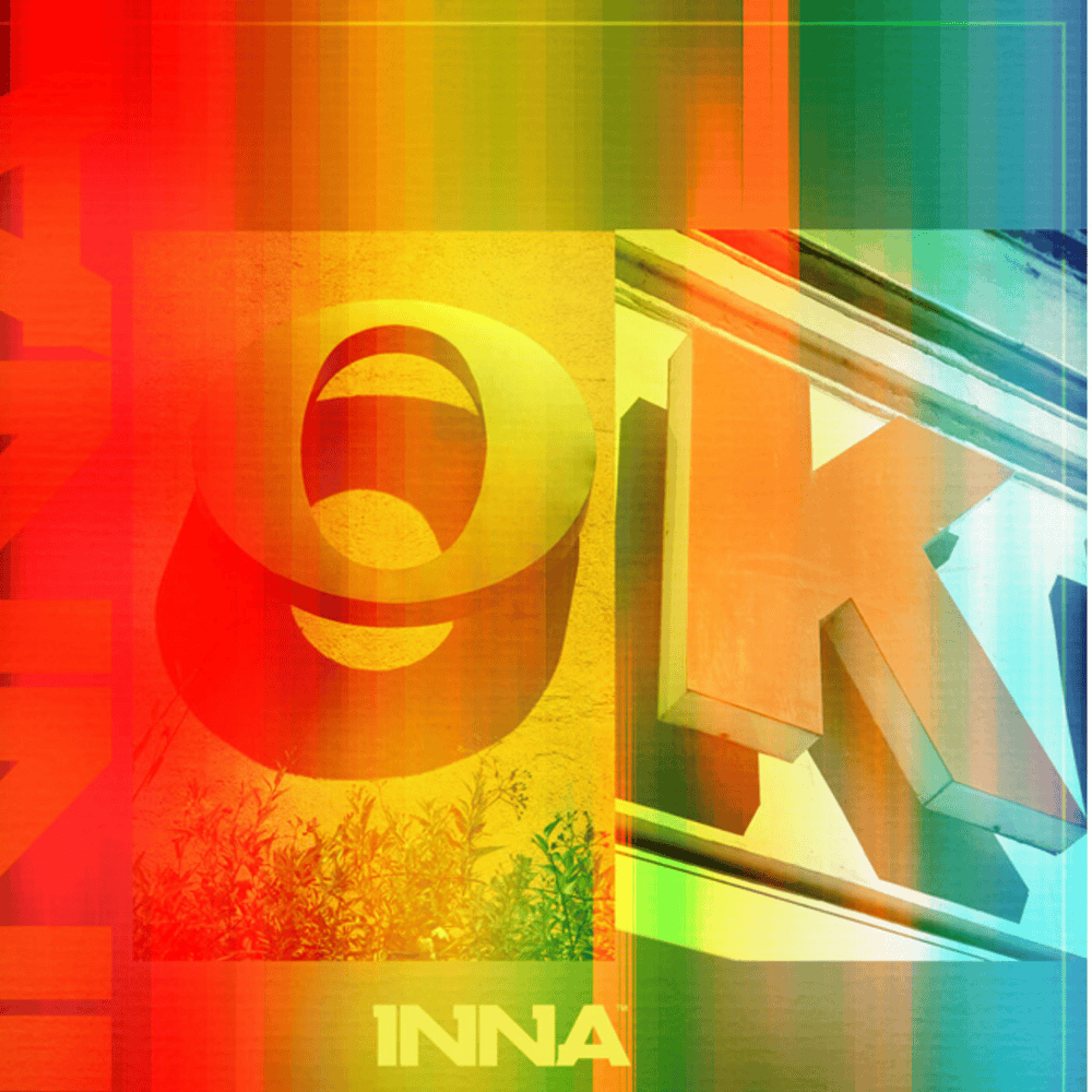 Album cover art for "OK" by INNA