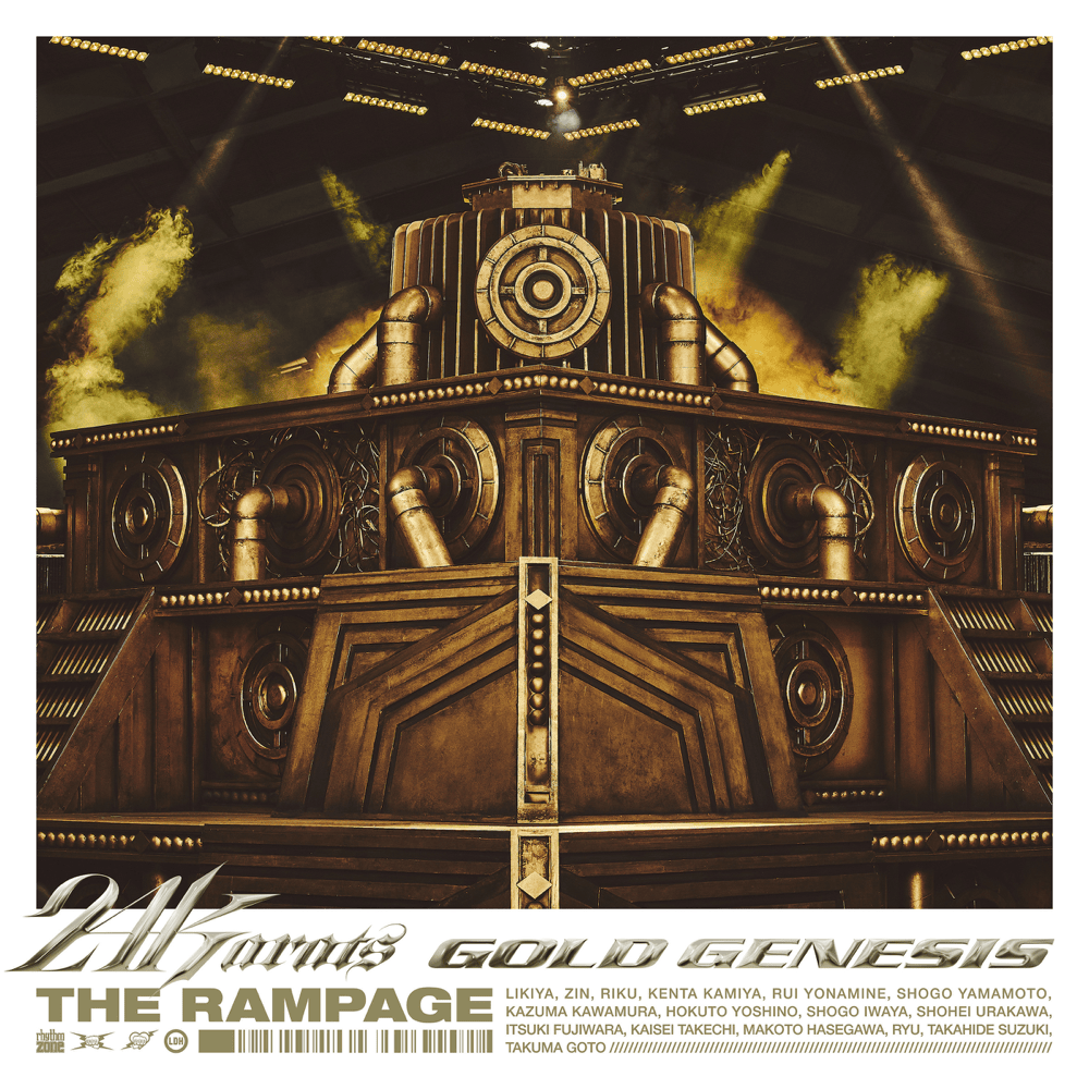 Album cover art for "24karats GOLD GENESIS" by THE RAMPAGE from EXILE TRIBE