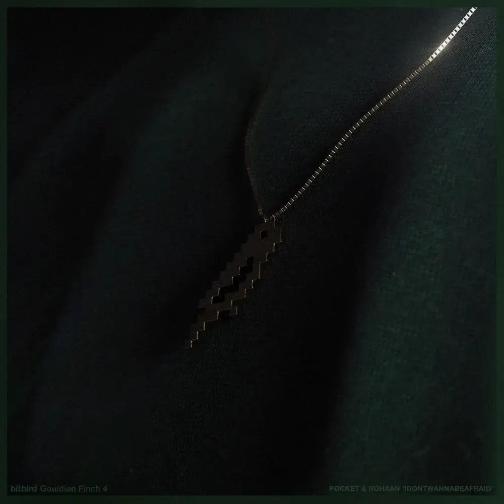 Album cover art for "idontwannabeafraid" by Pocket