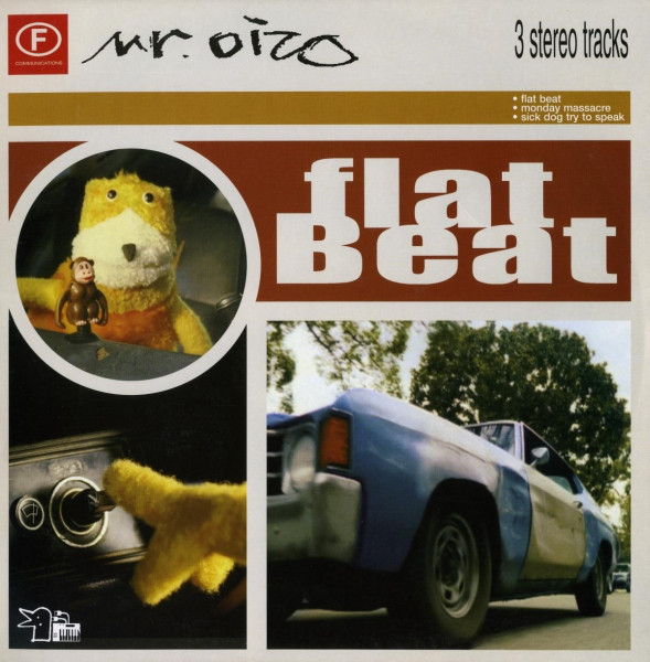 Album cover art for "Flat Beat" by Absolute Music