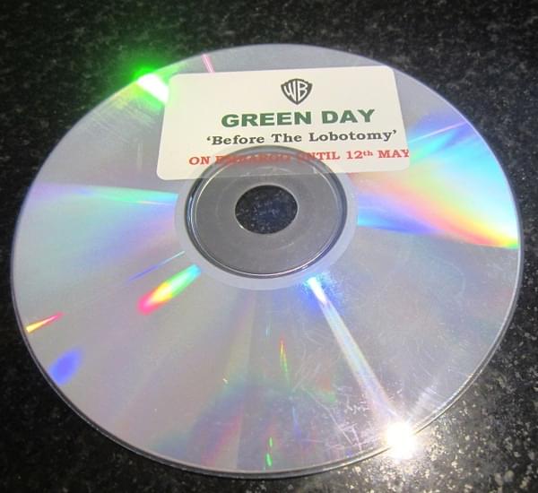 Album cover art for "Before the Lobotomy" by Green Day