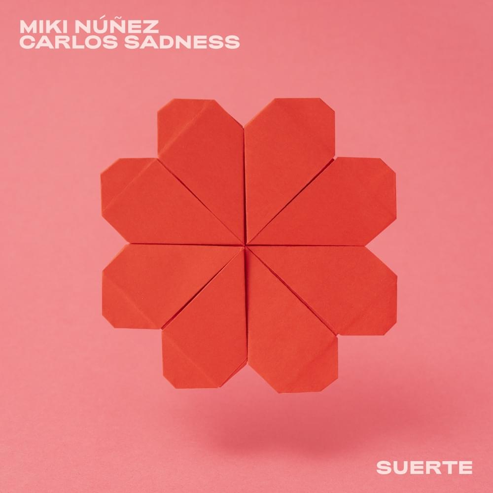 Album cover art for "Suerte" by Miki Núñez