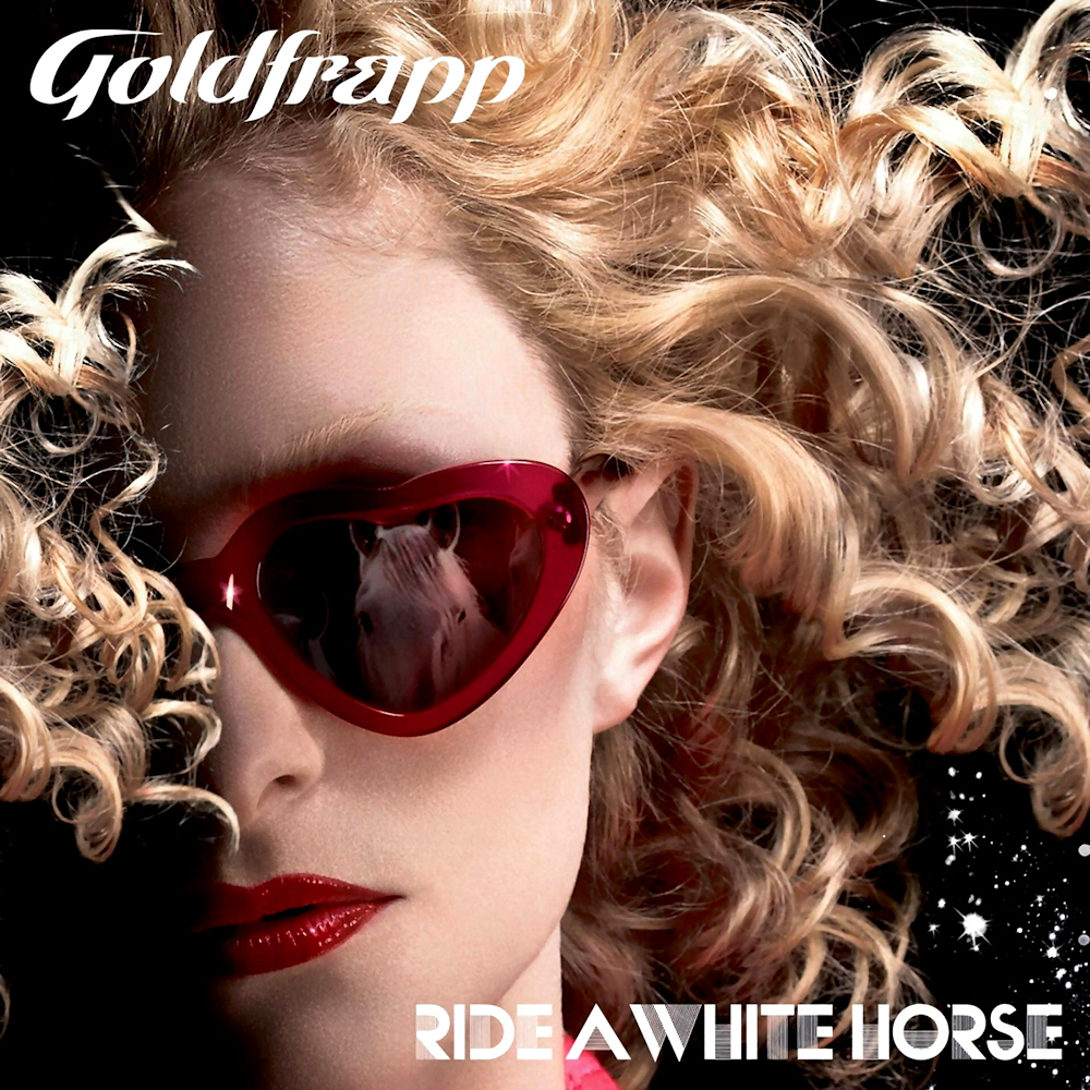 Album cover art for "Ride a White Horse (Single Version)" by Goldfrapp