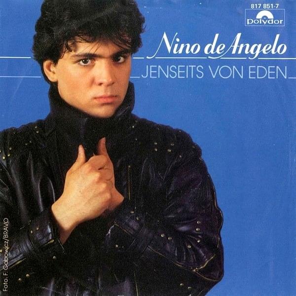 Album cover art for "Jenseits von Eden" by Nino de Angelo