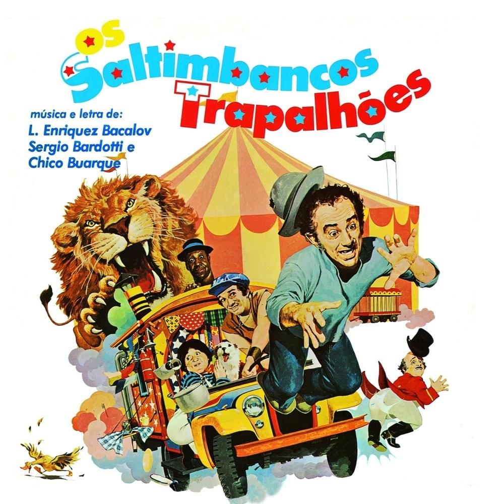 Album cover art for "Piruetas" by Os Trapalhões