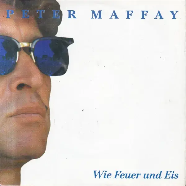 Album cover art for "Wie Feuer und Eis" by Peter Maffay