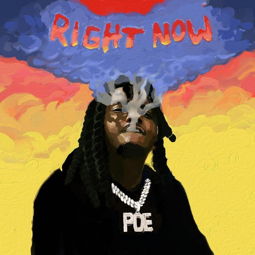 Album cover art for "Right Now (2024)" by Young Nudy