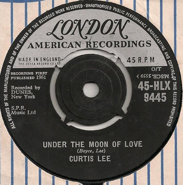 Under the Moon of Love by Curtis Lee