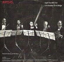 Album cover art for "Fight Fire with Fire" by Kansas