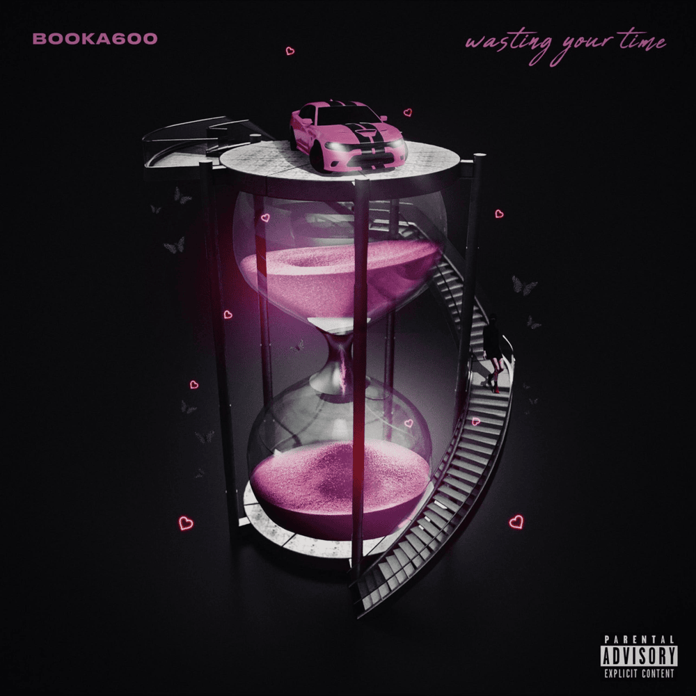 Album cover art for "WASTING YOUR TIME" by Booka600