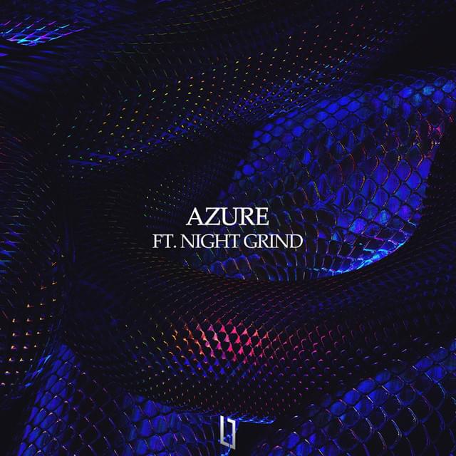 Album cover art for "AZURE" by Hyperforms & Night Grind