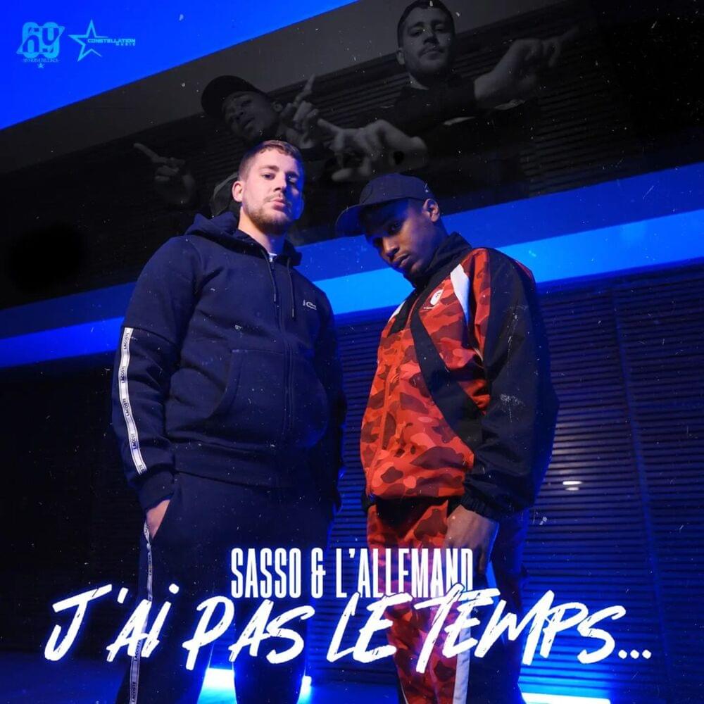 Album cover art for "J’ai pas le temps" by Sasso