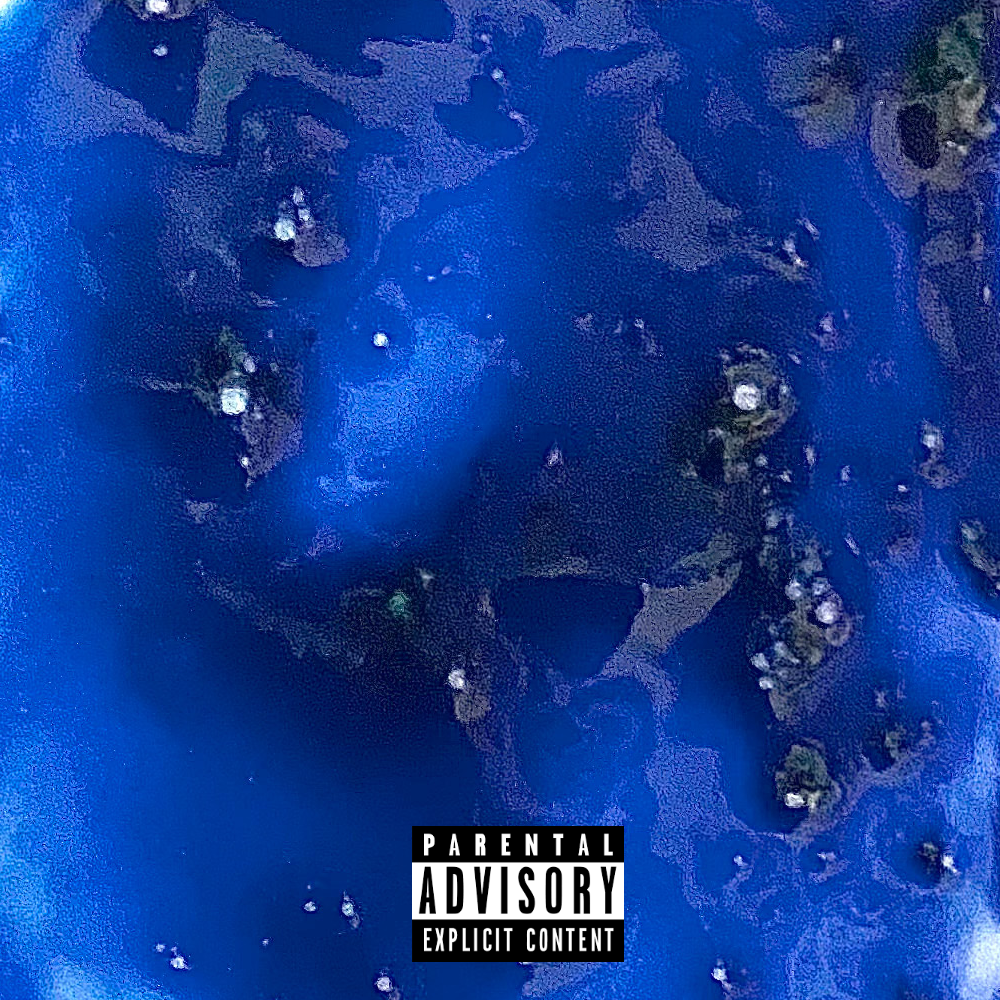 Album cover art for "​blue..." by OCTOBERSFULLMOON