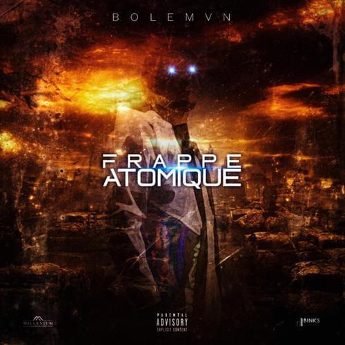 Album cover art for "Frappe atomique" by Bolémvn