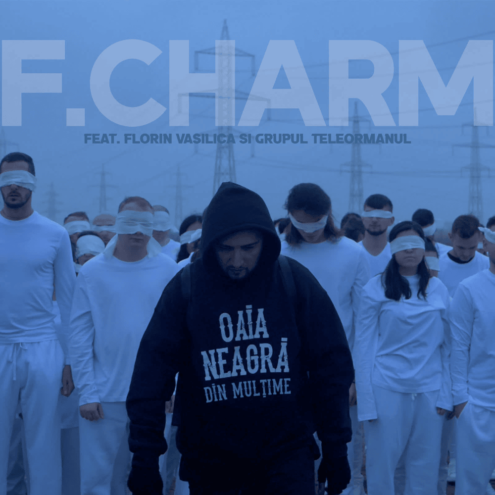 Album cover art for "Oaia Neagră din mulțime" by F.Charm & Florin Vasilică & Grupul Teleormanul