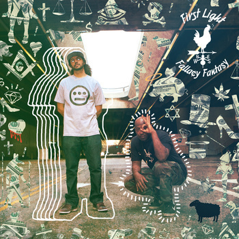 Album cover art for "Lighters" by DJ Muggs & Del the Funky Homosapien & Casual & A-Plus