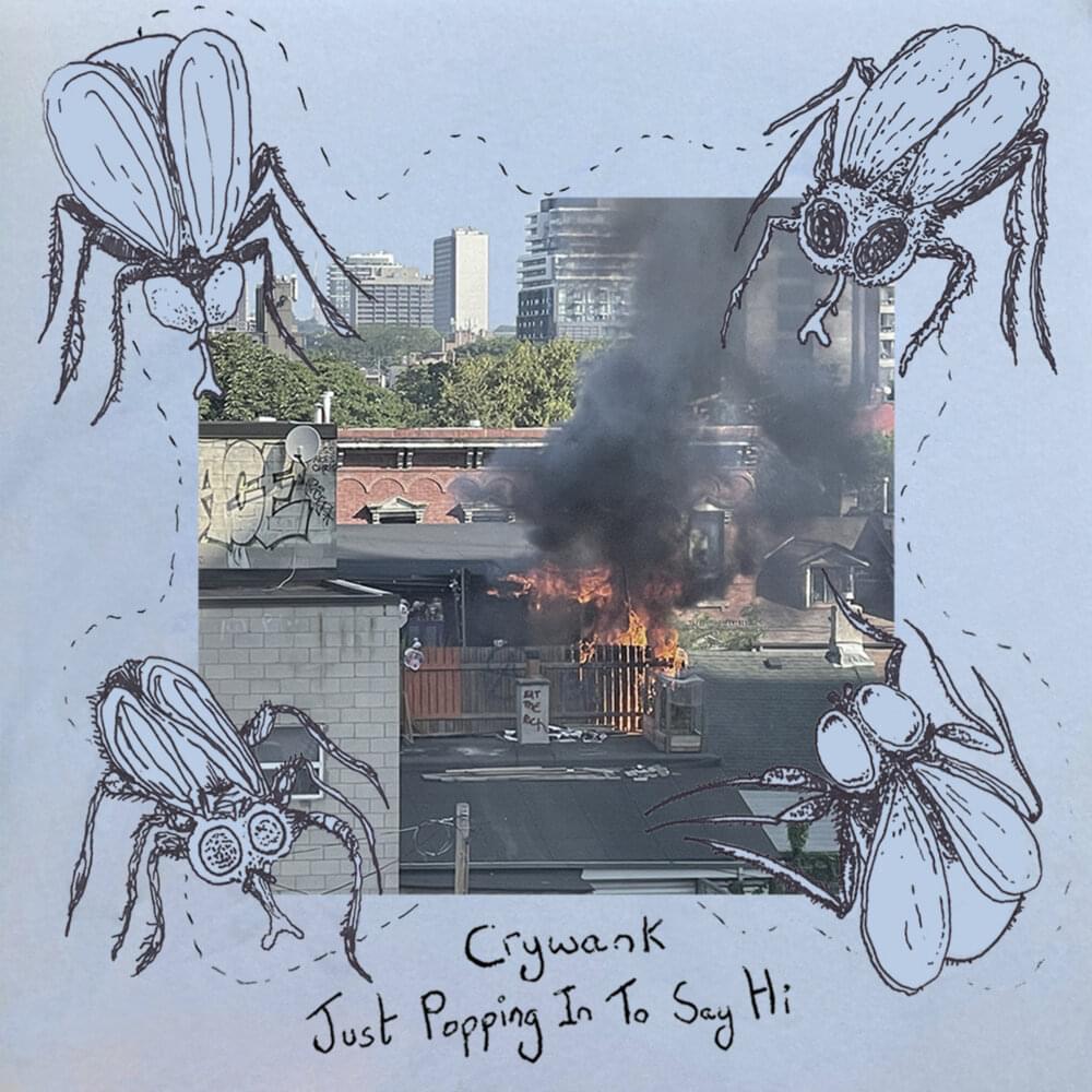Album cover art for "Thinking About A Potentially Awkward Interaction With An Old Friend" by Crywank & COMMUTED