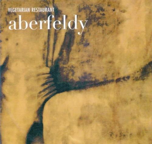 Album cover art for "Vegetarian Restaurant" by Aberfeldy