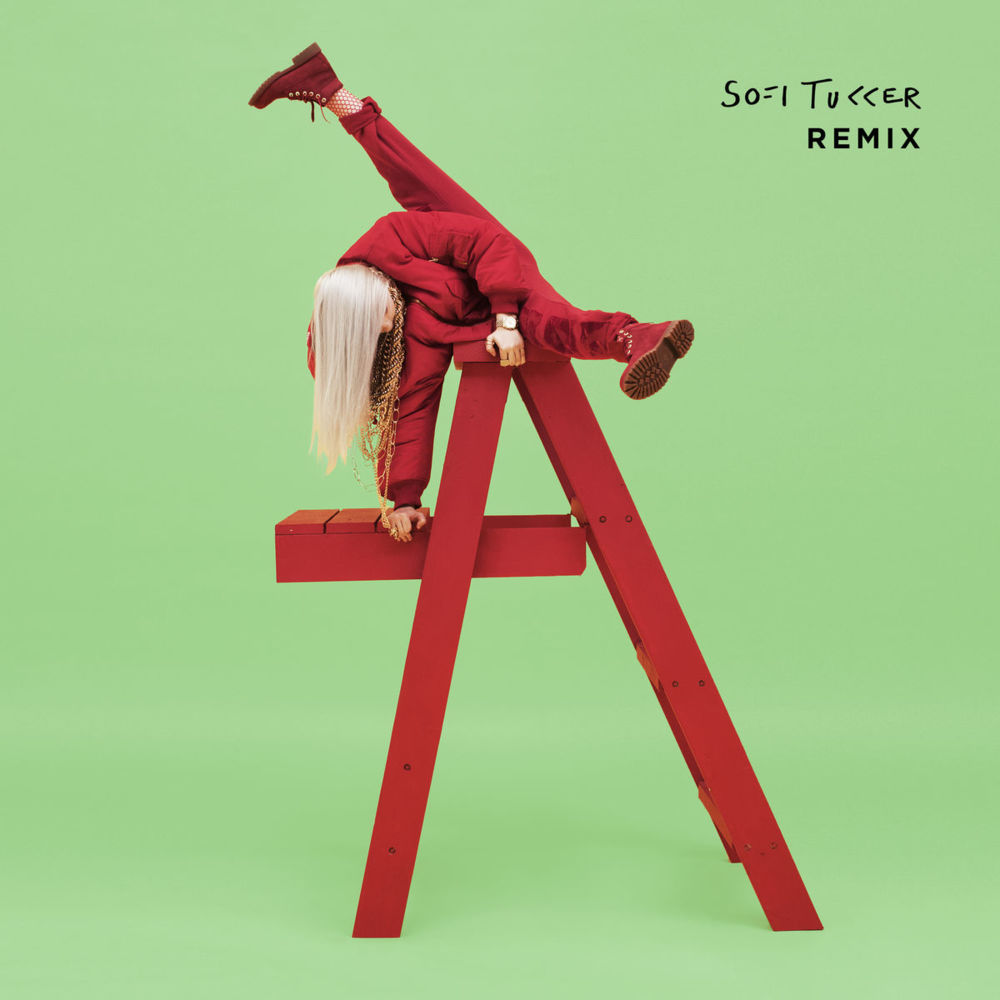 Album cover art for "COPYCAT (SOFI TUKKER Remix)" by Billie Eilish