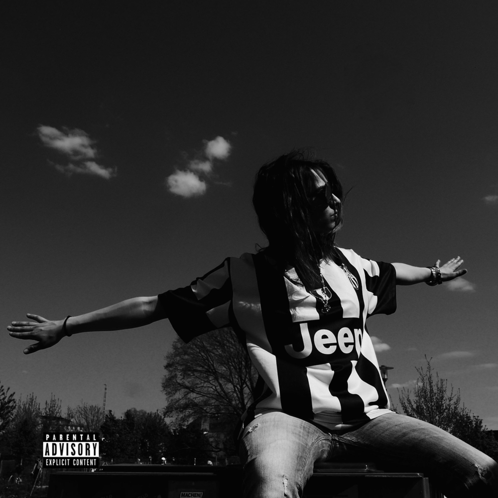 Album cover art for "Garçon" by Haiyti