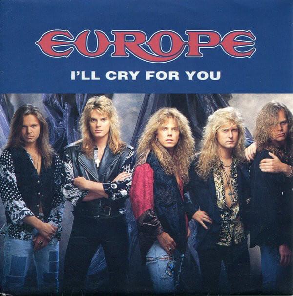 Album cover art for "I’ll Cry for You" by Europe