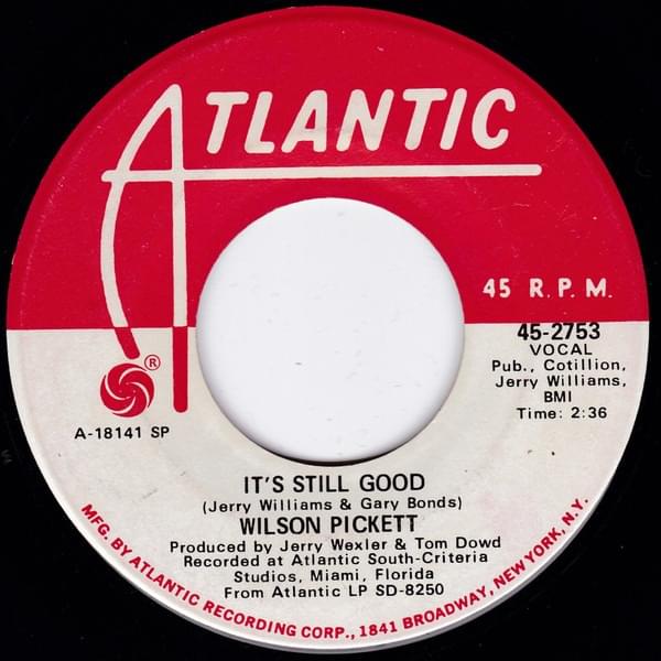 Album cover art for "She Said Yes" by Wilson Pickett