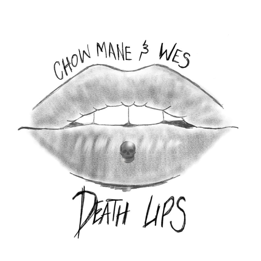 Album cover art for "Death Lips" by Chow Mane