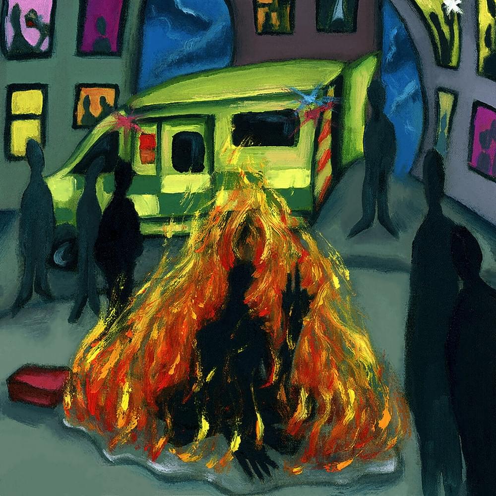 Album cover art for "kerosene" by Kamal. & Sie