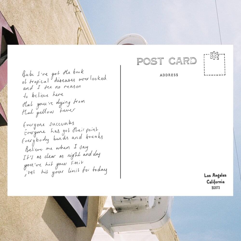 Album cover art for "Hit Your Limit" by Dan Croll