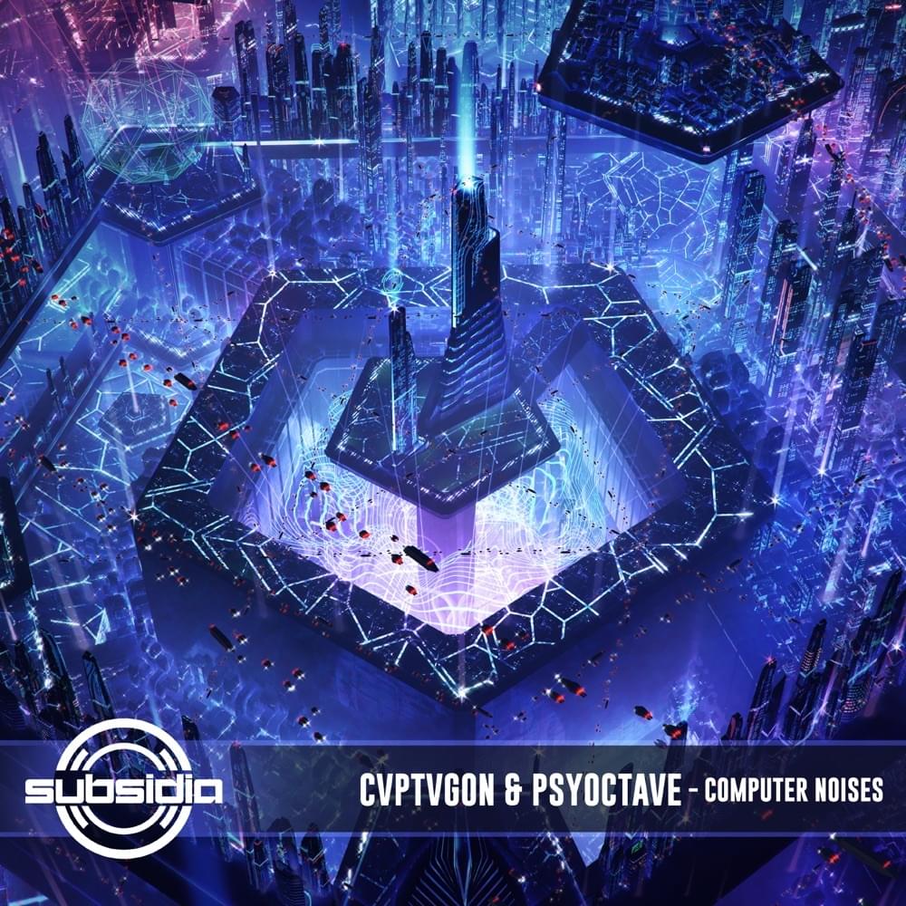 Album cover art for "Computer Noises" by CVPTVGON