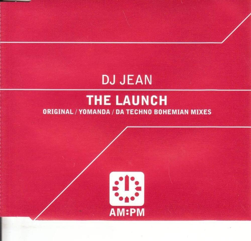 Album cover art for "The Launch" by DJ Jean