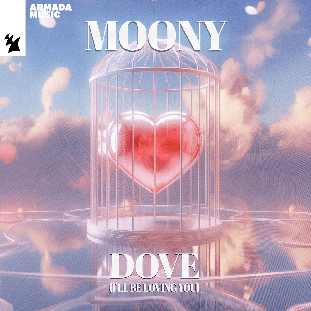 Album cover art for "Dove (I’ll Be Loving You)" by Moony