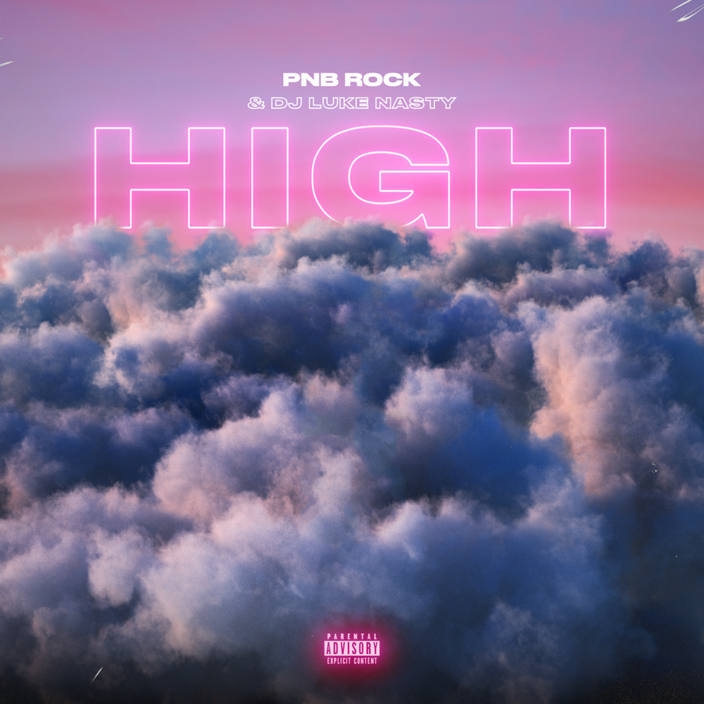 Album cover art for "HIGH" by PnB Rock