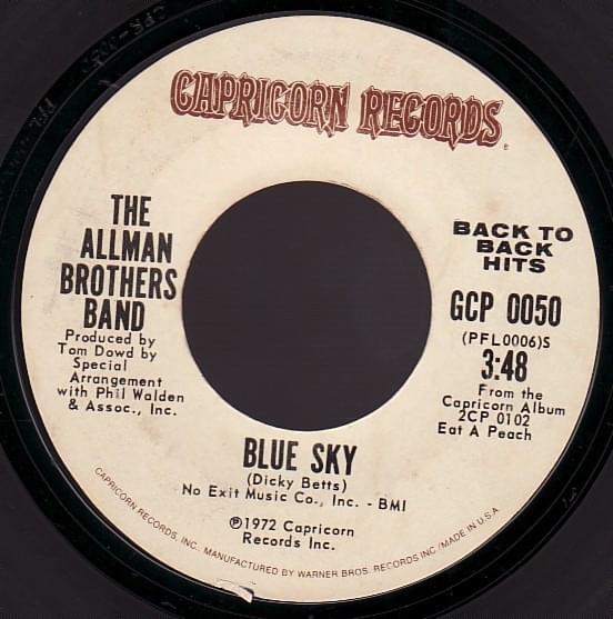 Blue Sky by The Allman Brothers Band