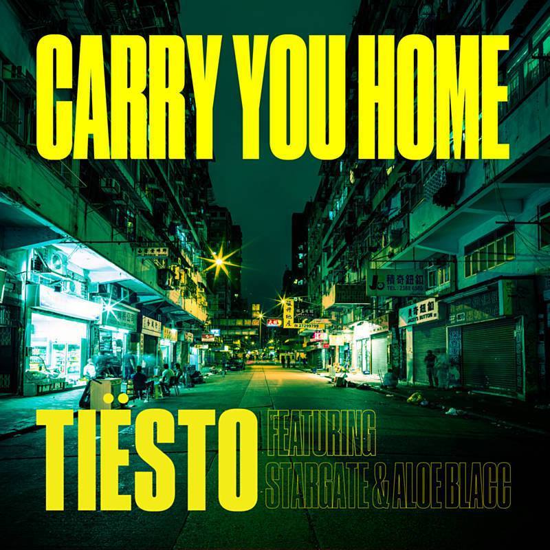 Album cover art for "Carry You Home" by Tiësto & Stargate & Aloe Blacc