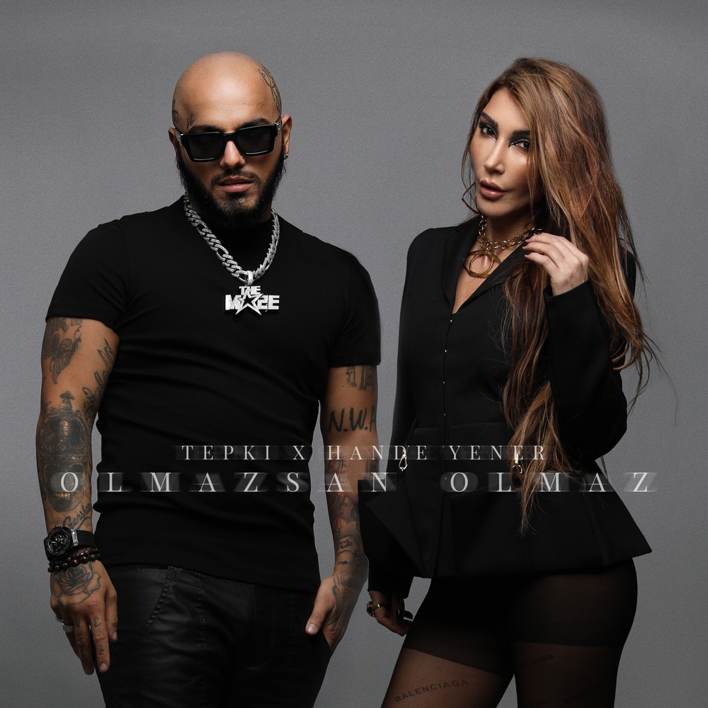 Album cover art for "Olmazsan Olmaz" by Tepki