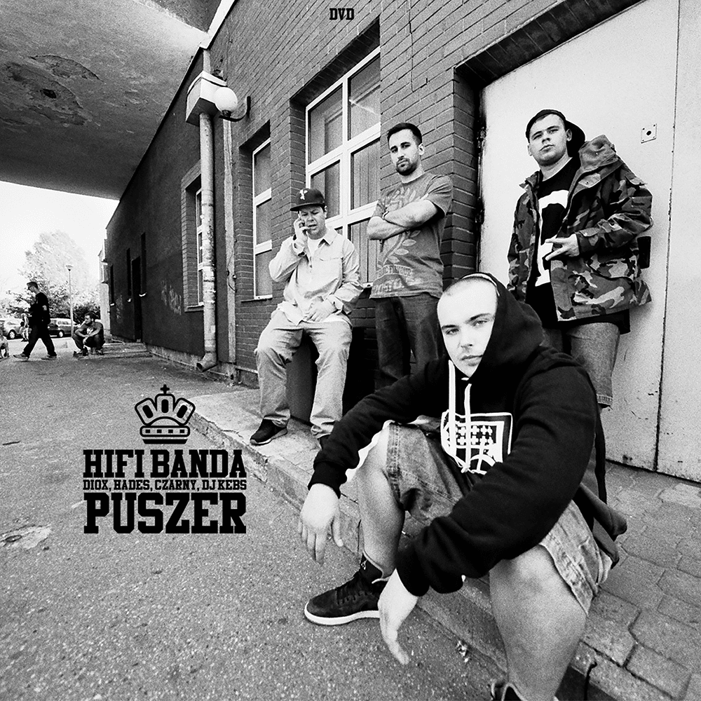 Album cover art for "Puszer" by HIFI Banda & Jędker