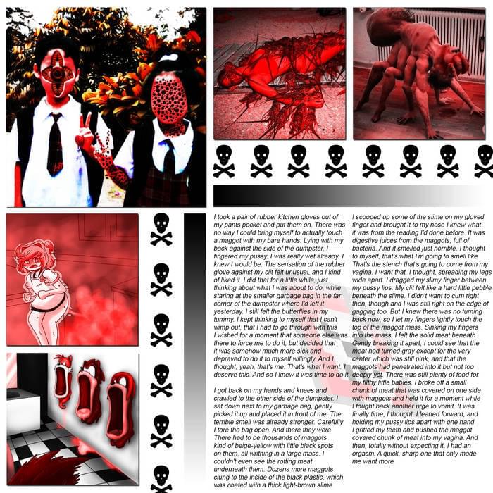 Album cover art for "P°O°S°T°M°O°D°E°R°N GRAFFITI☻☻" by Potted Plant
