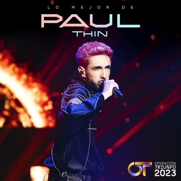 Cover image for Lo Mejor de Paul Thin (Operación Triunfo 2023)