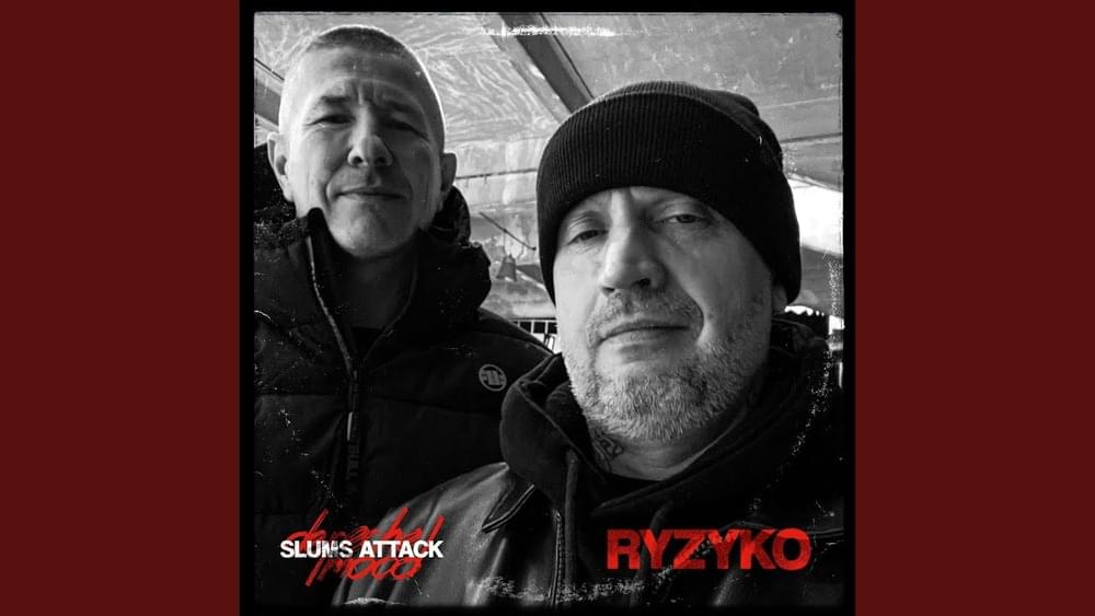 Album cover art for "Ryzyko" by Slums Attack