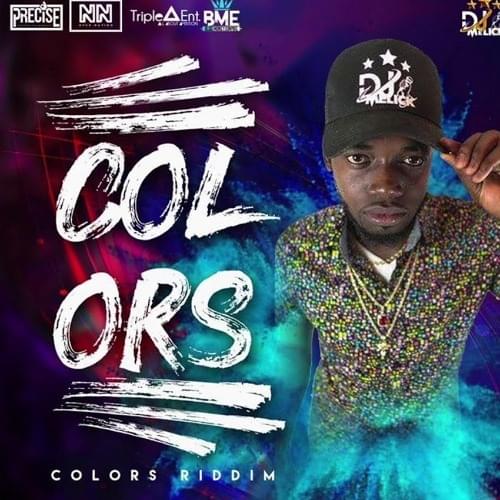 Album cover art for "Colors" by Melick