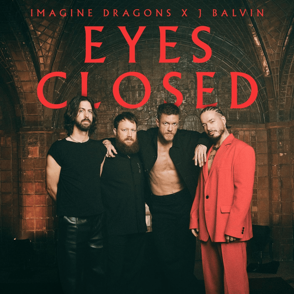 Album cover art for "Eyes Closed" by Imagine Dragons