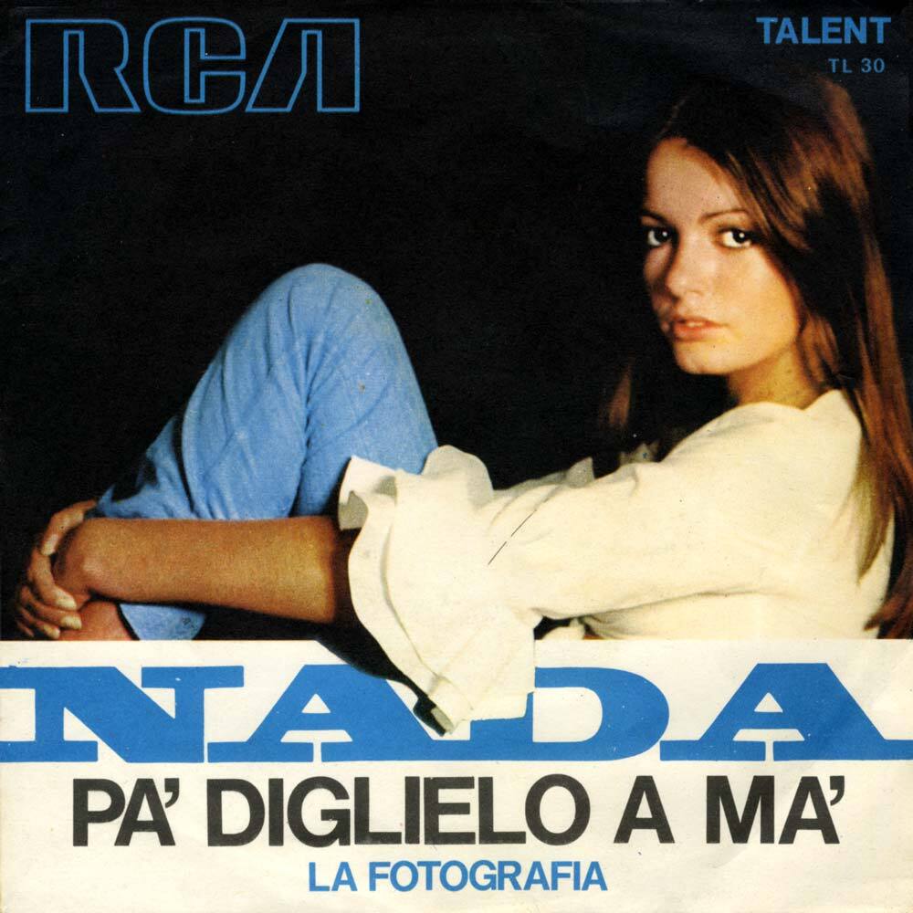 Album cover art for "Pa’ diglielo a ma’" by Nada