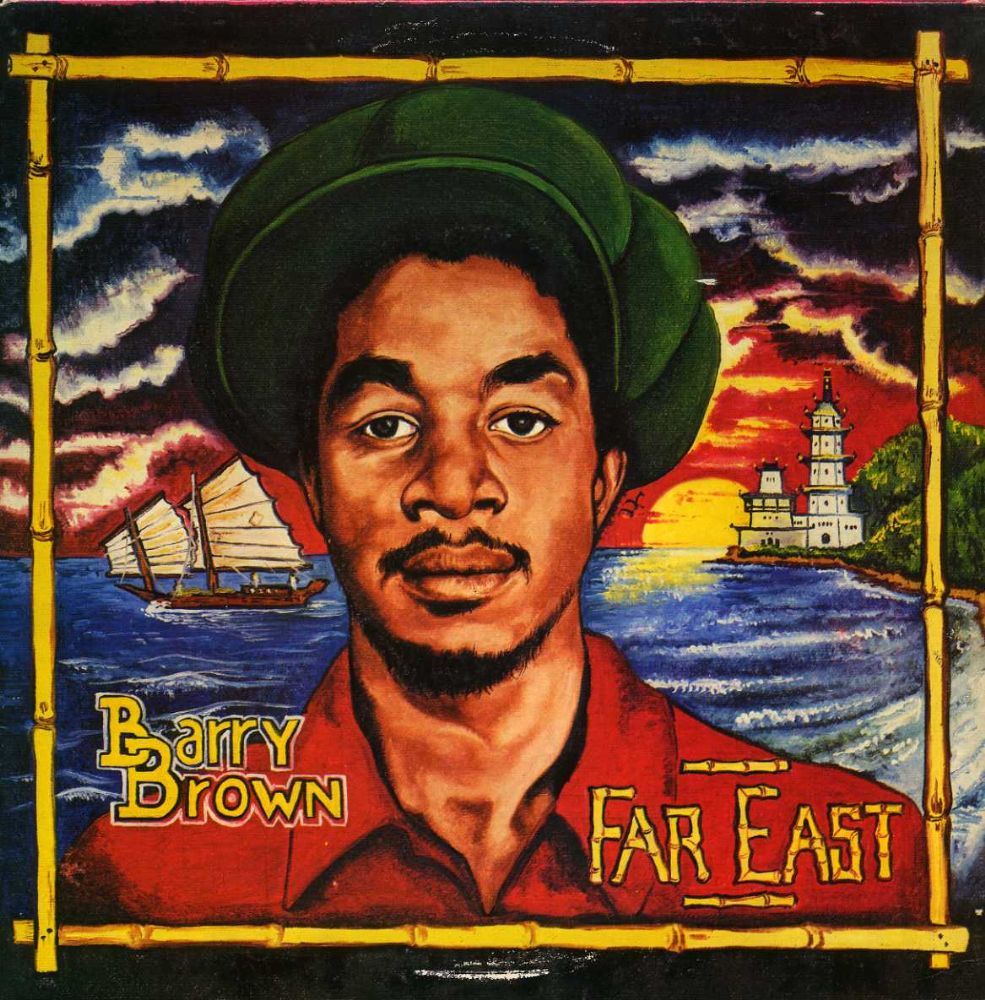 Album cover art for "Far East" by Barry Brown