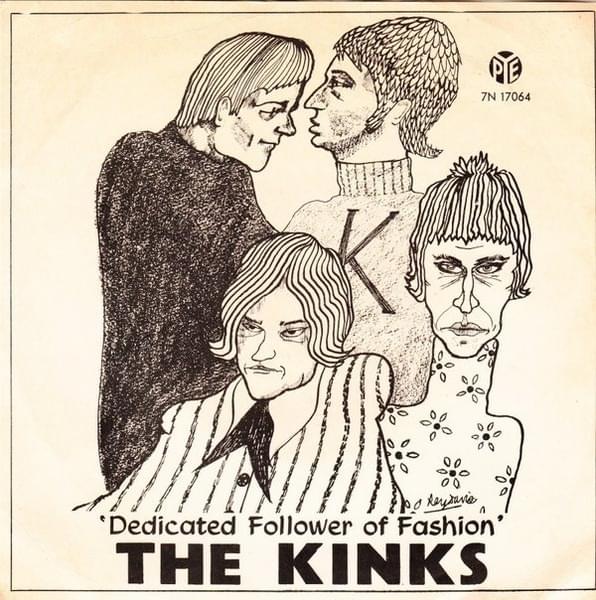 Album cover art for "Dedicated Follower of Fashion" by The Kinks