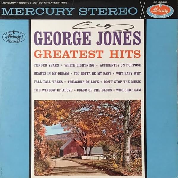 Album cover art for "Who Shot Sam" by George Jones