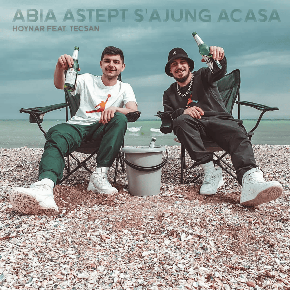 Album cover art for "Abia aștept s-ajung acasă" by Hoynar & Tecsan