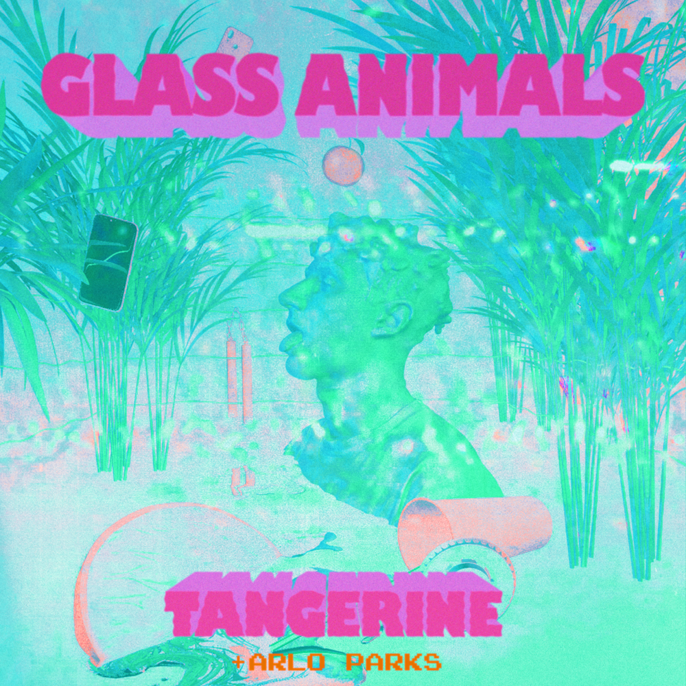 Album cover art for "Tangerine (Remix)" by Glass Animals & Arlo Parks