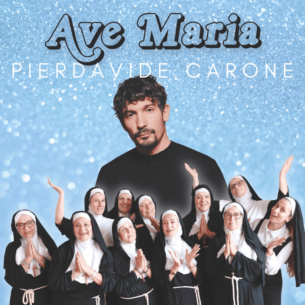 Album cover art for "Ave Maria" by Pierdavide Carone & Coro Lirico Siciliano
