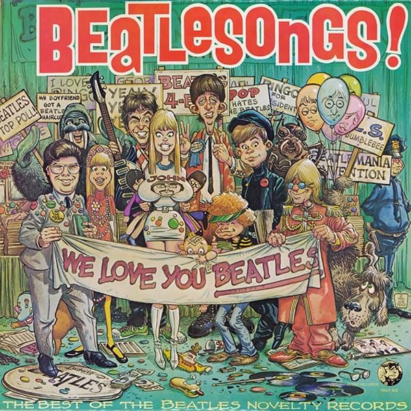 Album cover art for "Beatle Rap" by The Qworymen
